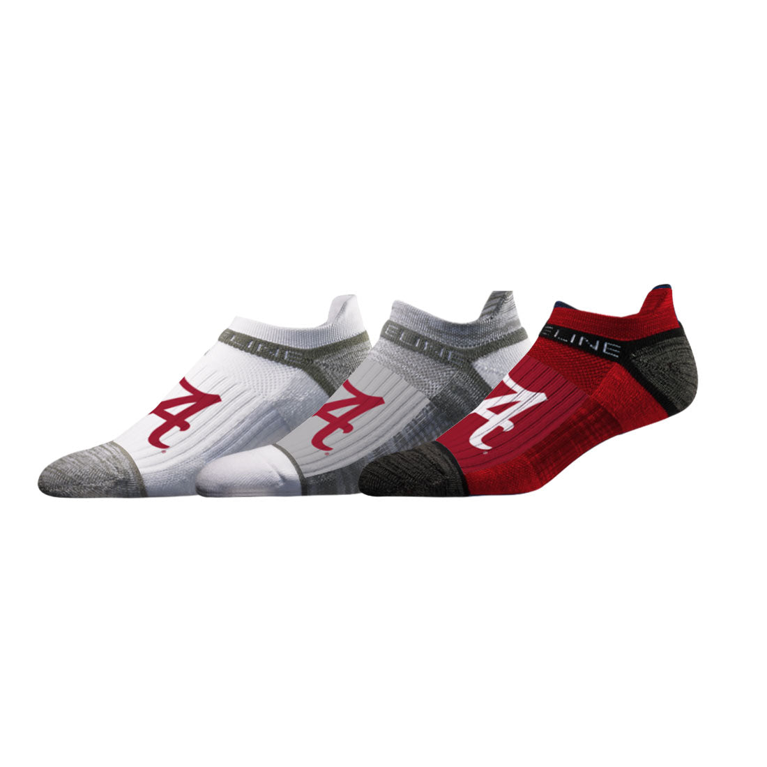 University Of Alabama Premium Low NCAA 3 Pack Box N02595876ML University Of Alabama Premium Low NCAA 3 Pack Box N02595876ML