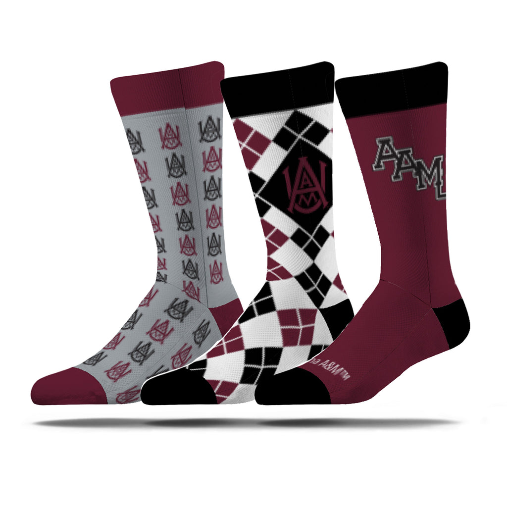 Alabama A&M University | Business Knit Crew | NCAA 3 Pack | N02792358ML