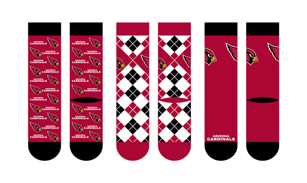 Arizona Cardinals | Business Knit Crew | NFL 3 Pack | N02669390ML