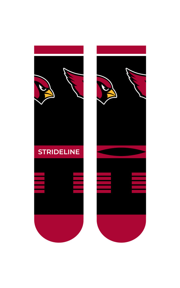 Arizona Cardinals | Premium Knit Crew | Fan Logo | Black | N02413107ML
