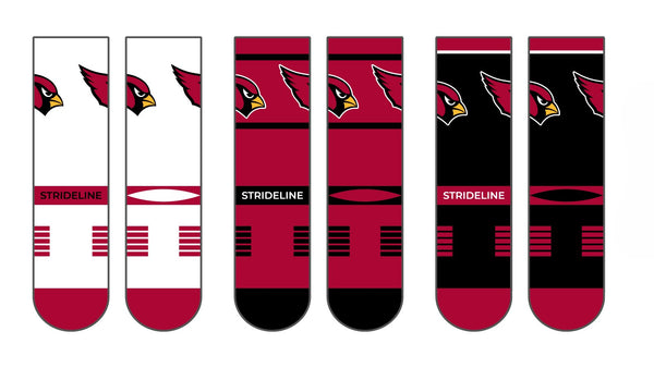 Arizona Cardinals | Premium Knit Crew | NFL 3 Pack Box | N02413365ML