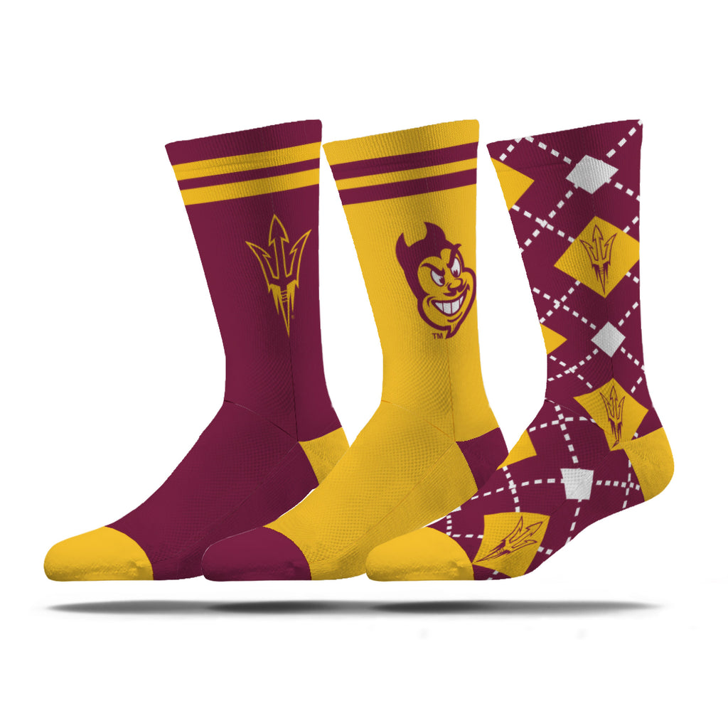Arizona State University | Economy Knit Crew | NCAA 3 Pack | N02360973ML