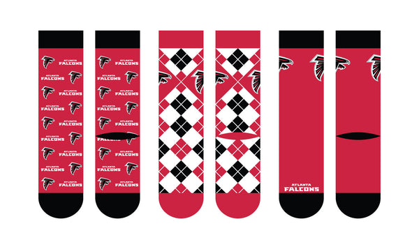 Atlanta Falcons | Business Knit Crew | NFL 3 Pack | N02669350ML