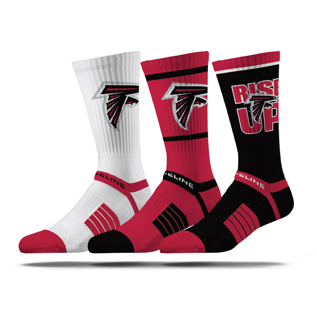 Atlanta Falcons | Premium Knit Crew | NFL 3 Pack Box | N02414537ML