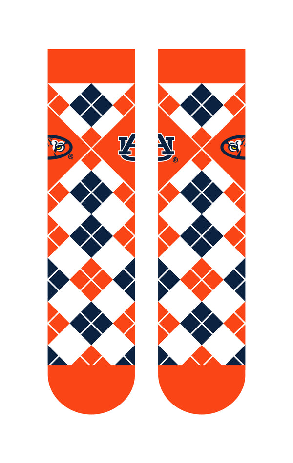 Auburn University | Business Knit Crew | Argyle | N02355710ML