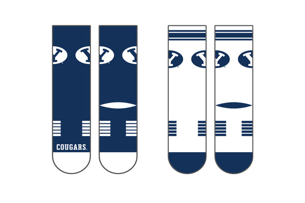 BYU | Premier Knit Crew | NCAA 2 Pack | N02514485ML