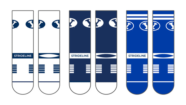 BYU | Premium Knit Crew 3 Pack | NCAA 3 Pack G2 | N02502996ML