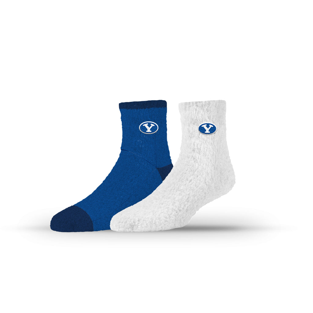 BYU | Fuzzy Half Calf Embroidered | NCAA 2 Pack | N02803884ML