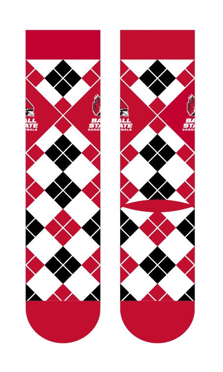 Ball State University | Business Knit Crew | Argyle | N02831168ML
