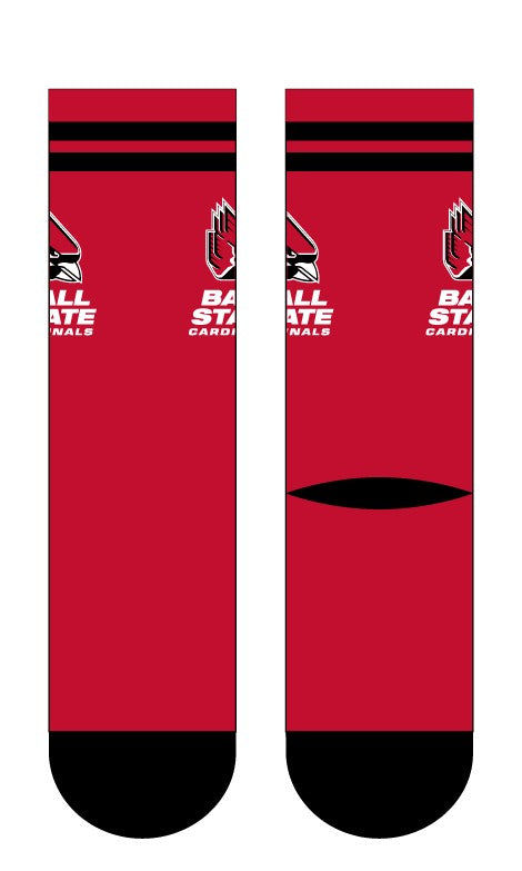 Ball State University | Economy Knit Crew | Primary Logo School Color | N02831164ML