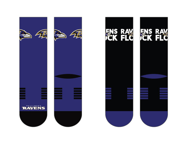 Baltimore Ravens | Premier Knit Crew | NFL 2 Pack | N02513096ML