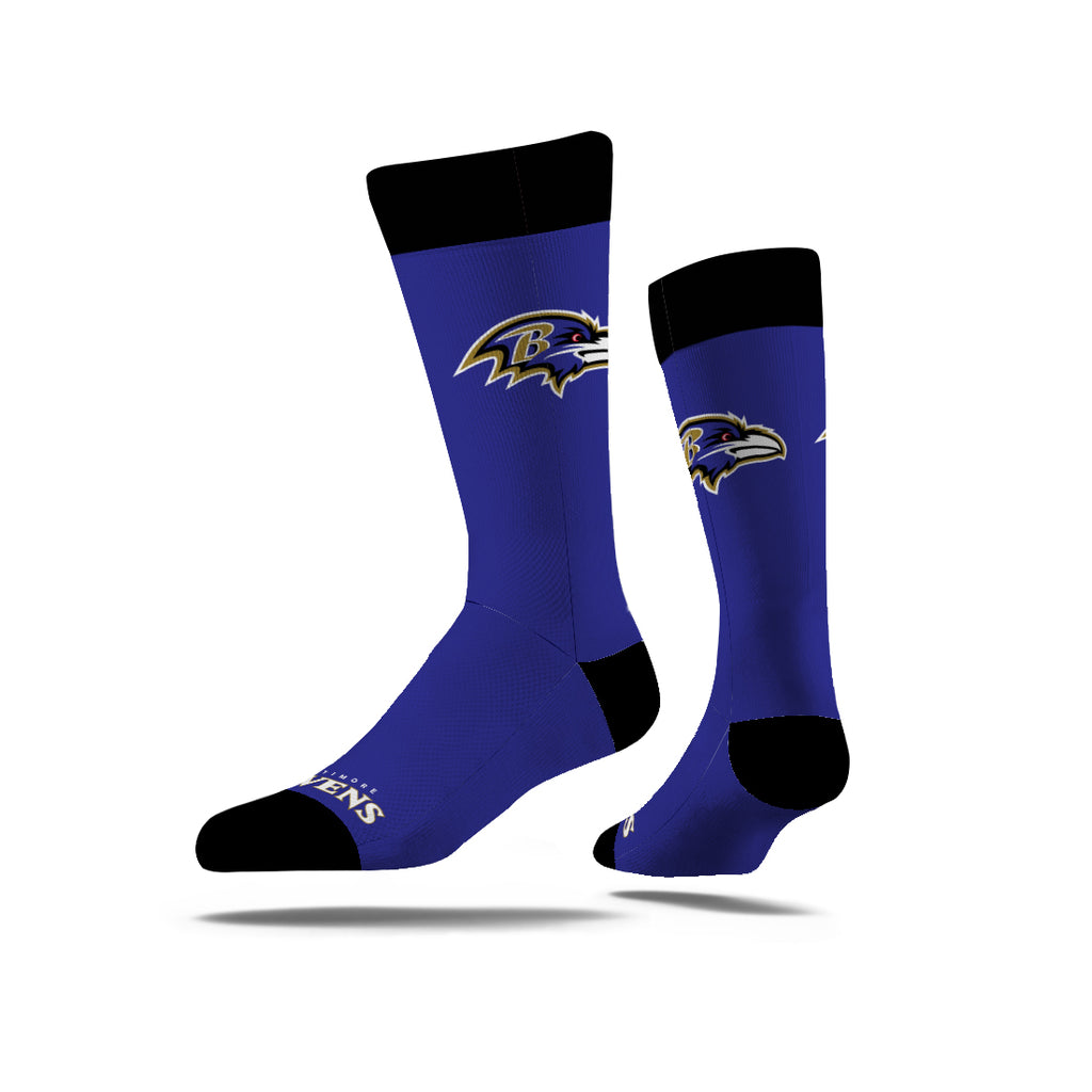 Baltimore Ravens | Business Knit Crew | Primary Logo Team Color | N02669759ML
