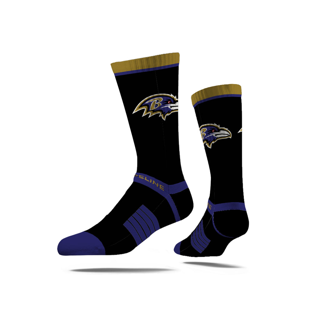 Baltimore Ravens | Premium Knit Crew | Fan Logo | Black | N02413617ML