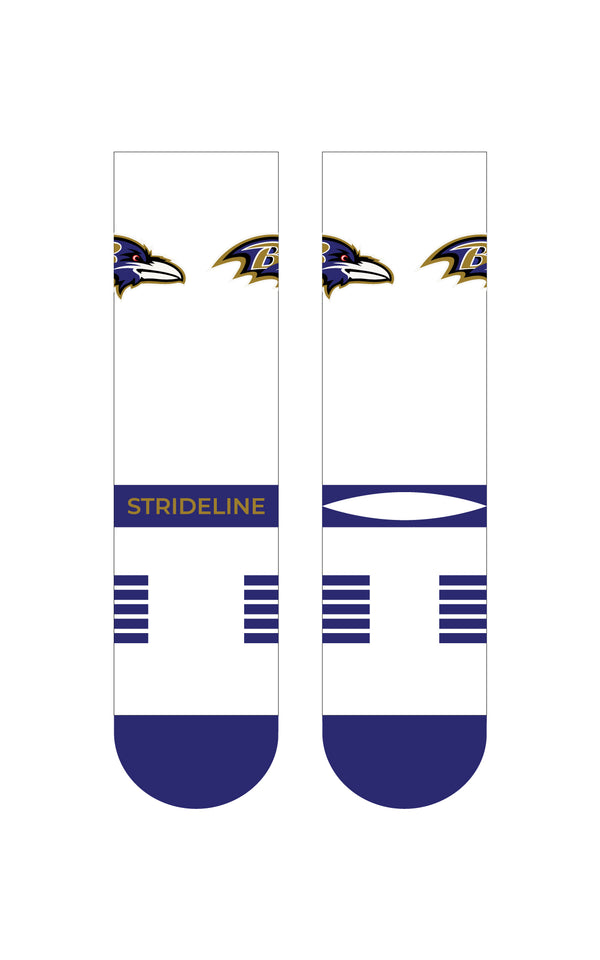 Baltimore Ravens | Premium Knit Crew | Primary Logo White | N02413609ML