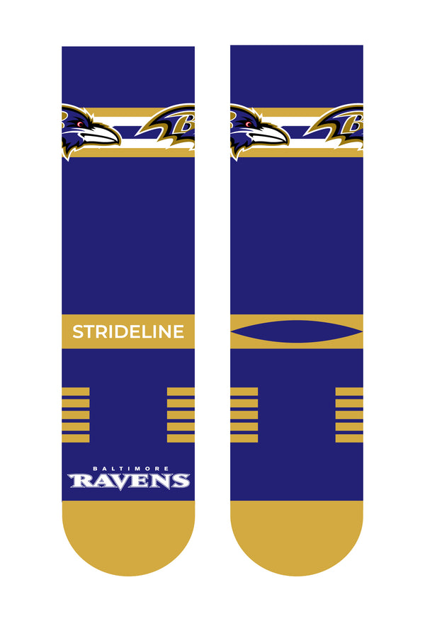 Baltimore Ravens | Premium Knit Crew | Retro Team Color | N02751725ML