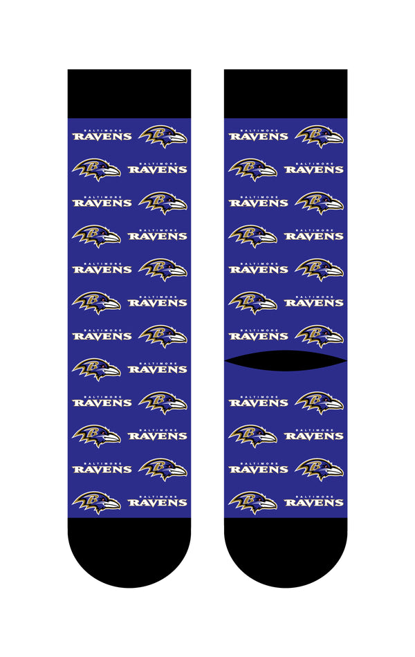 Baltimore Ravens | Business Knit Crew | Step and Repeat | N02669755ML