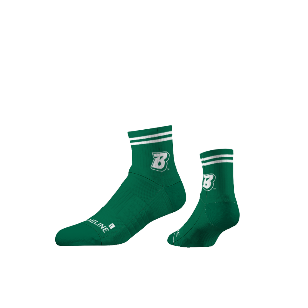 Binghamton University | Half Calf Knit | Primary Logo School Color | N02811243ML