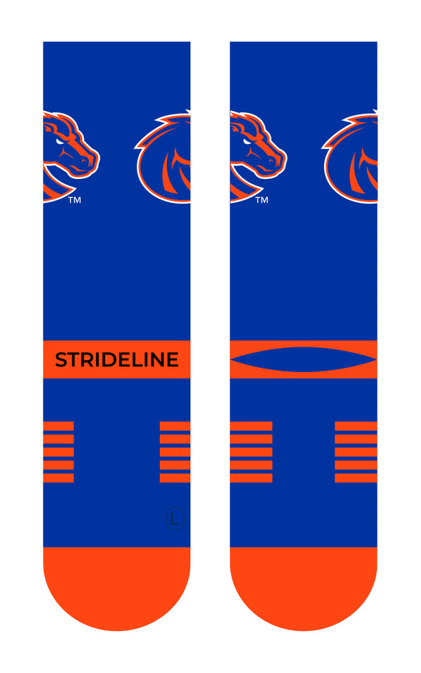 Boise State University | Premium Knit Crew | Primary Logo School Color | N02434718ML