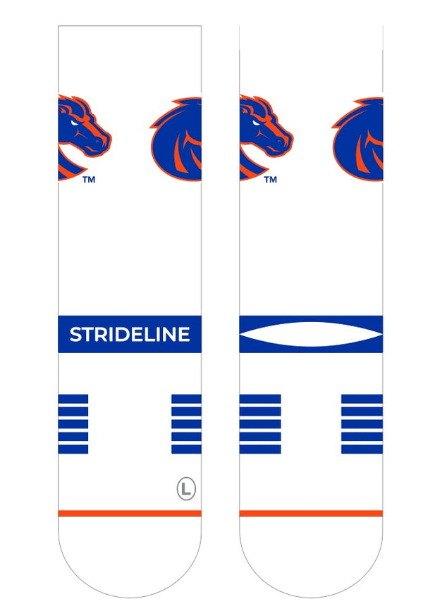 Boise State University | Premium Knit Crew | Primary Logo White | N02189227ML