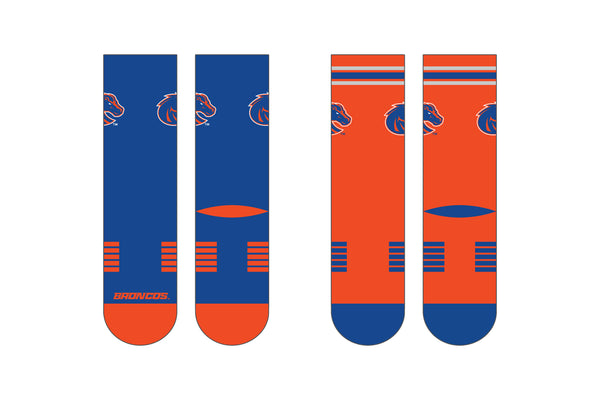 Boise State University | Premier Knit Crew | NCAA 2 Pack | N02696594ML