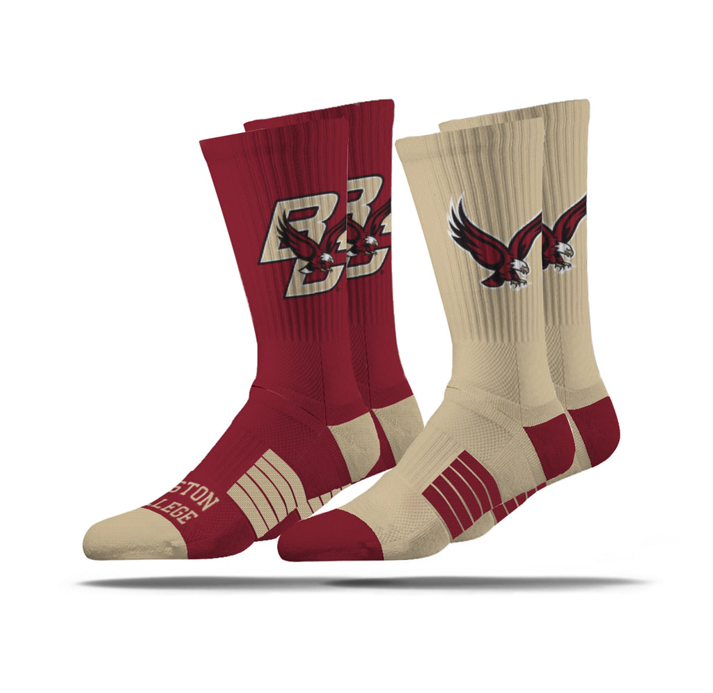 Boston College | Premier Knit Crew | NCAA 2 Pack | N02767376ML