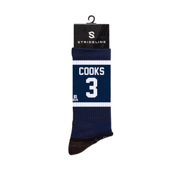 Brandin Cooks | Premium Crew | Sherzy | Navy | DAL | N02450209ML