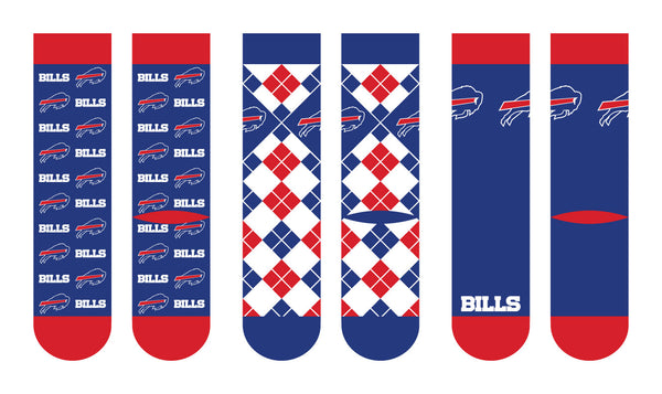 Buffalo Bills | Business Knit Crew | NFL 3 Pack | N02670082ML