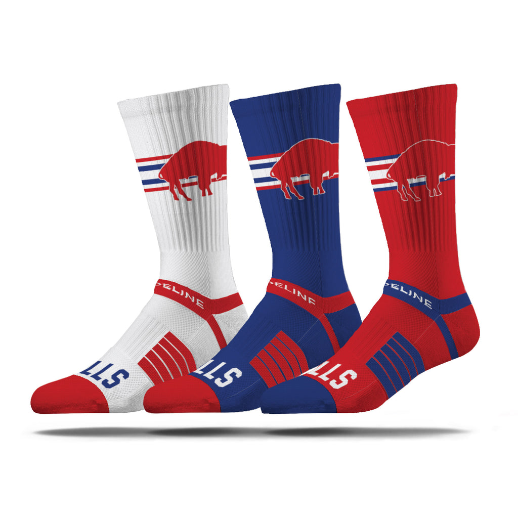 Buffalo Bills | Premium Knit Crew | NFL Retro 3 Pack | N02650490ML