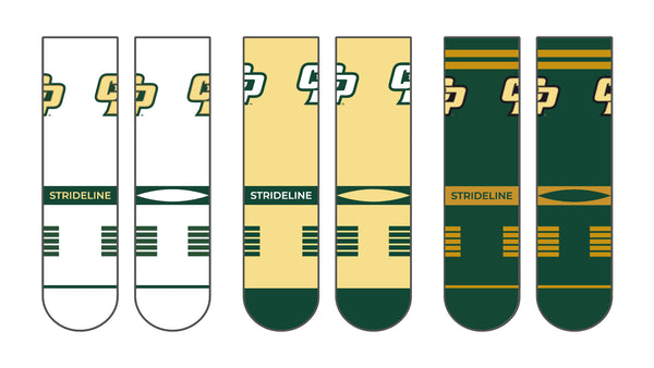 Cal Poly | Premium Knit Crew 3 Pack | NCAA 3 Pack G2 | N02499922ML