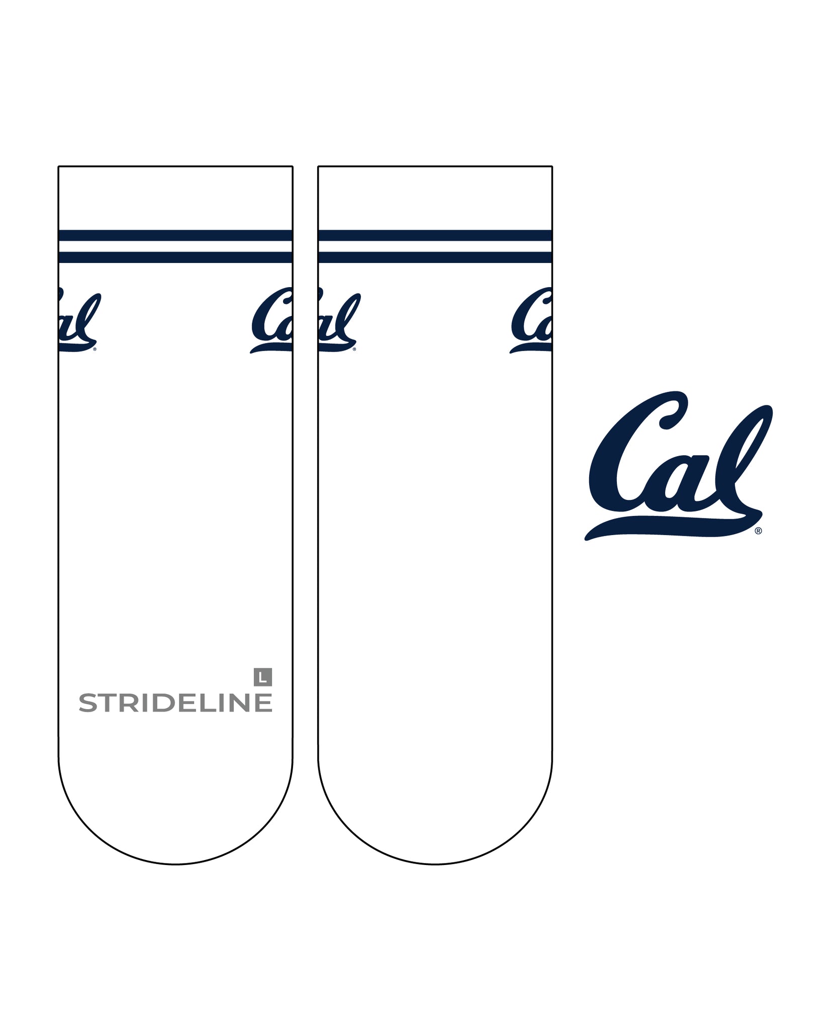 Cal Berkeley | Half Calf Knit | Primary Logo White | N02636287ML ...