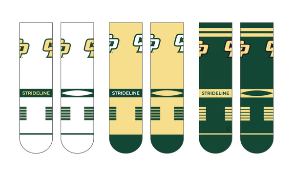 Cal Poly | Premium Knit Crew 3 Pack | NCAA 3 Pack G2 | N02499922ML