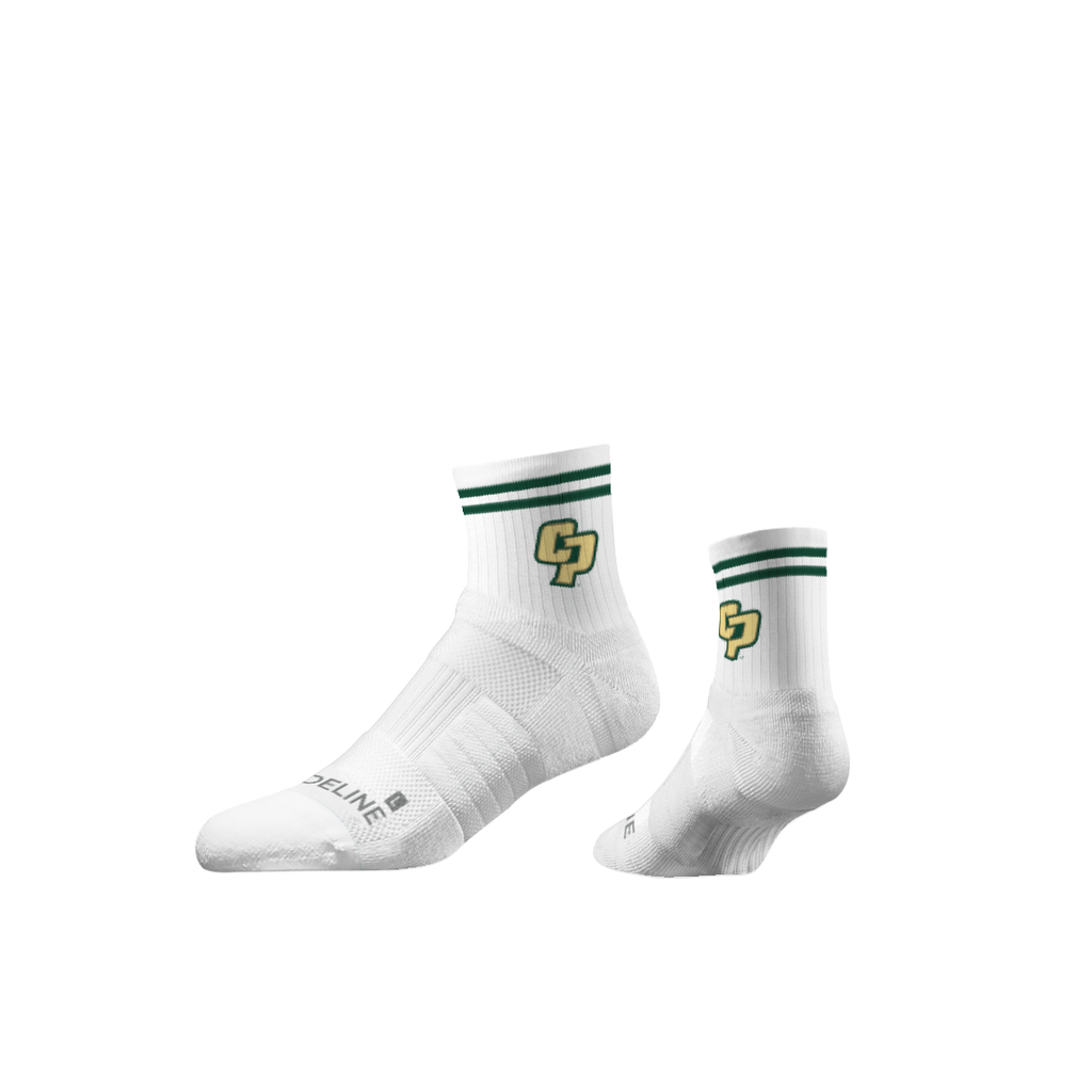 Cal Poly | Half Calf Knit | Primary Logo White | N02701731ML