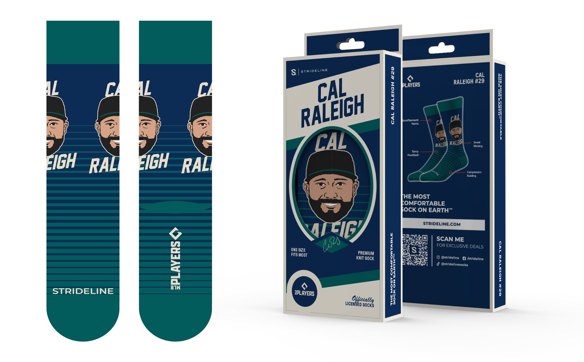 Cal Raleigh | 200N Crew Knit | Player Card Series | N02791148ML ...
