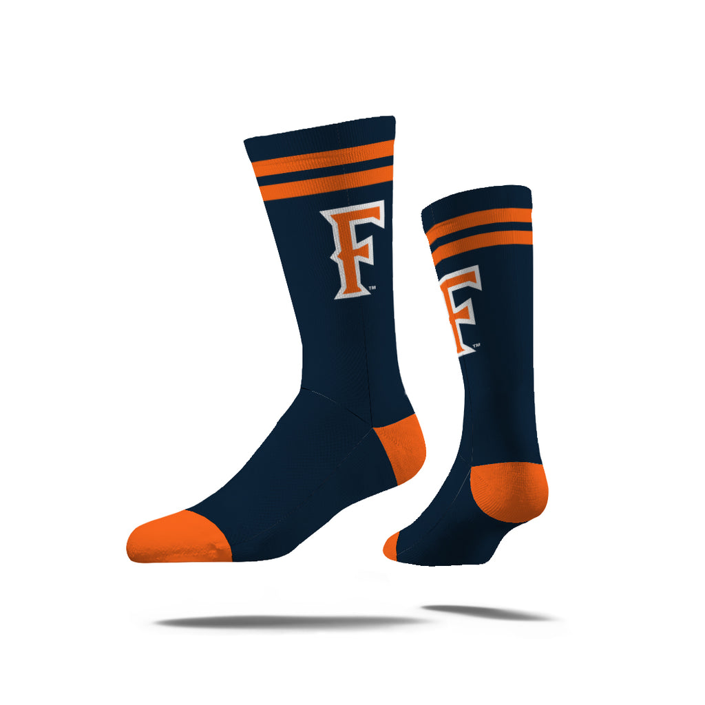 California State University, Fullerton | Economy Knit Crew | Primary Logo School Color | N02596033ML