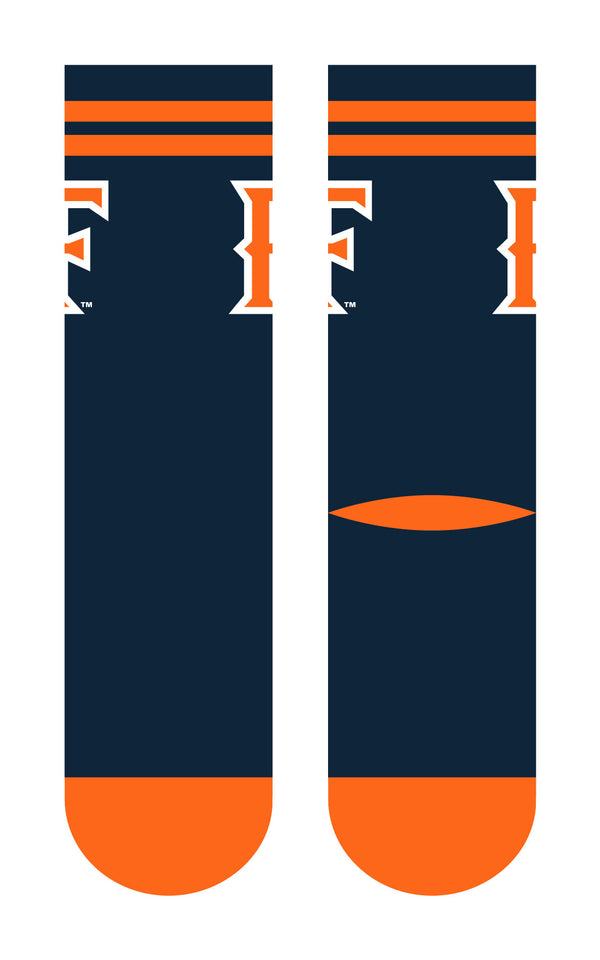 California State University, Fullerton | Economy Knit Crew | Primary Logo School Color | N02596033ML