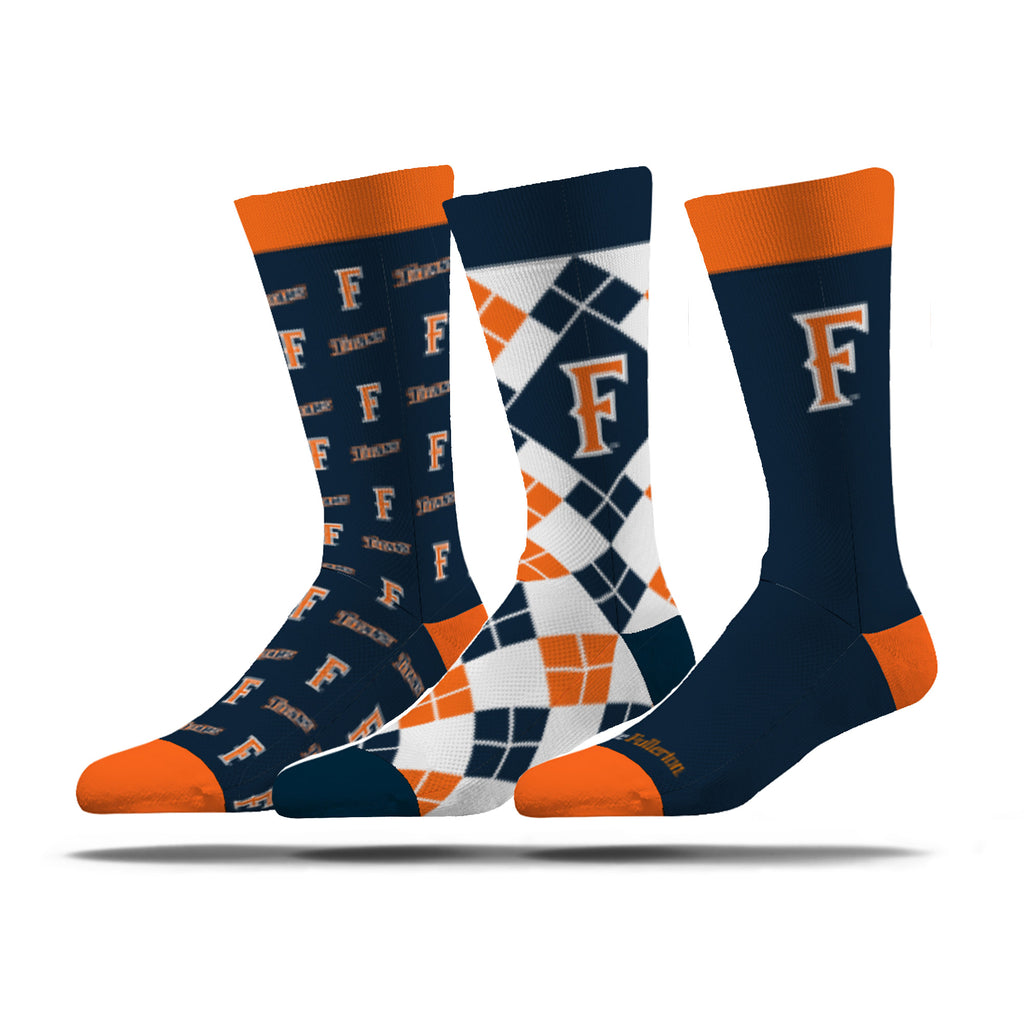 California State University, Fullerton | Business Knit Crew | NCAA 3 Pack | N02674254ML