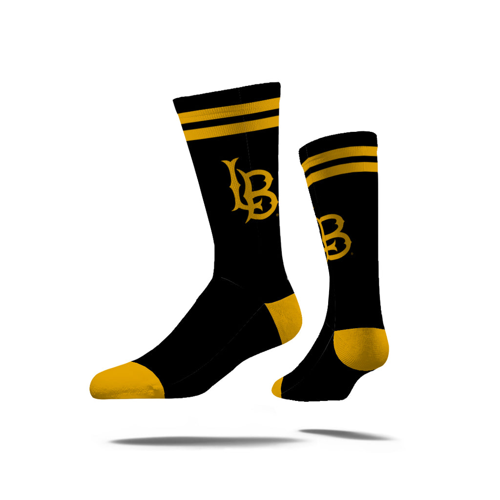 California State University, Long Beach | Economy Knit Crew | Primary Logo School Color | N02396429ML