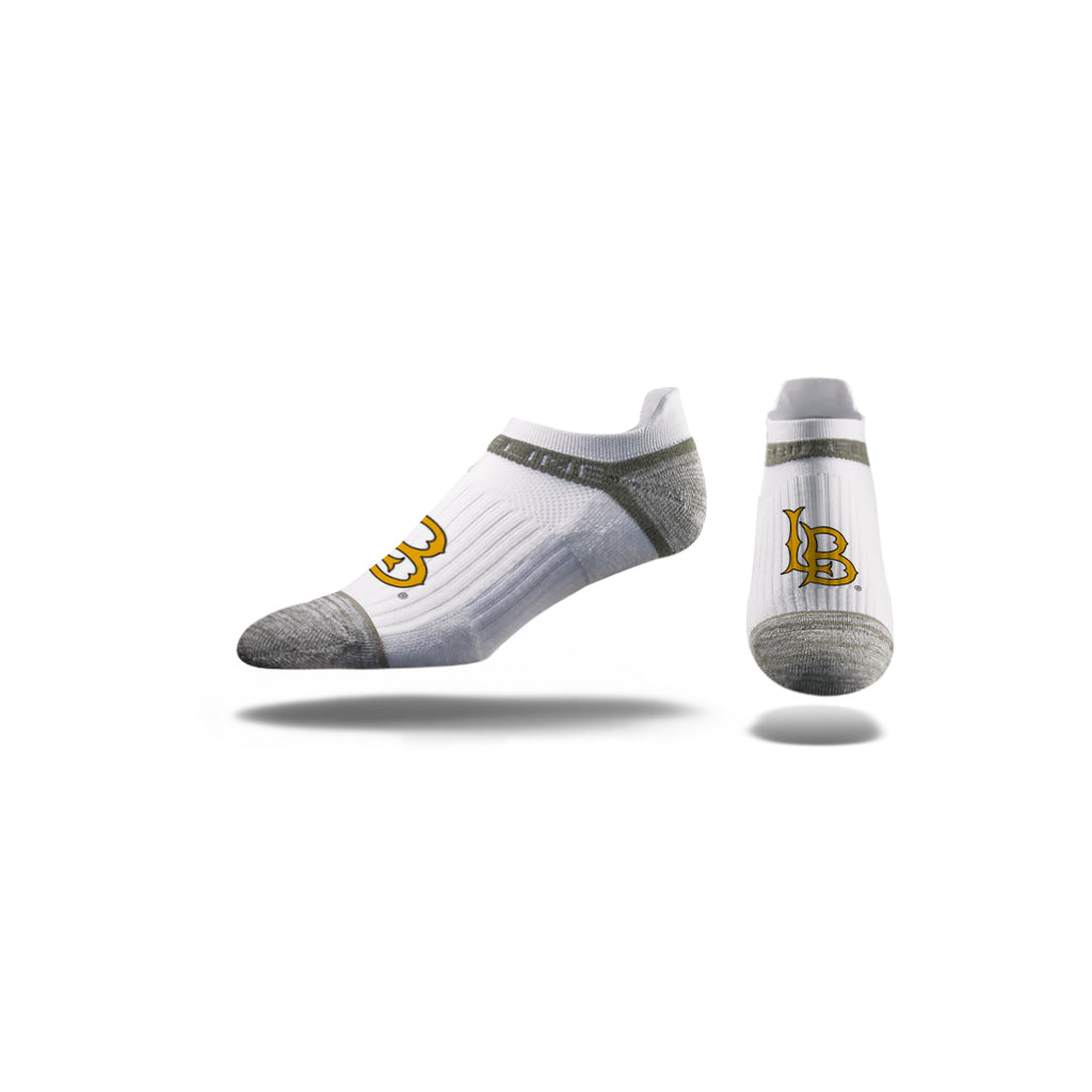 California State University, Long Beach | Premium Low | Primary Logo White | N02443711ML