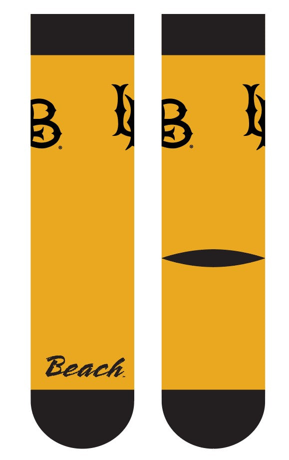 California State University, Long Beach | Business Knit Crew | Primary Logo School Color | N02672689ML