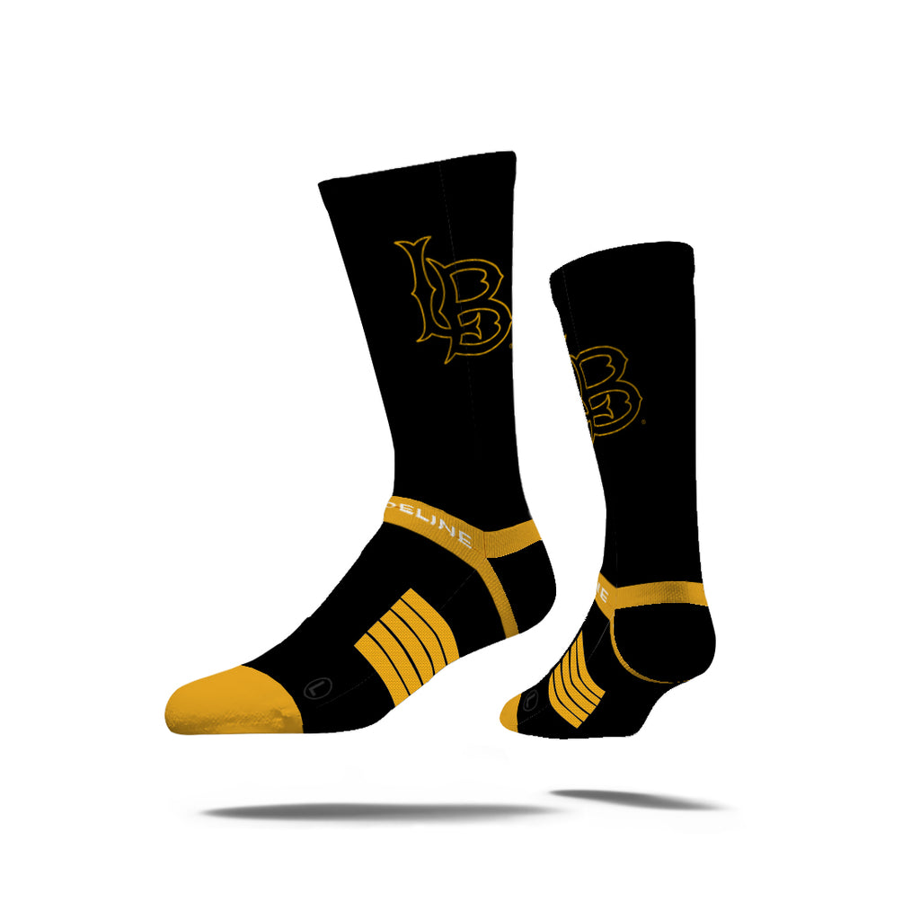 California State University, Long Beach | Premium Knit Crew | Primary Logo School Color | N02434786ML