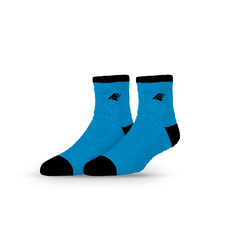 Carolina Panthers | Fuzzy Half Calf Embroidered | Primary Logo Team Color | N02800279ML