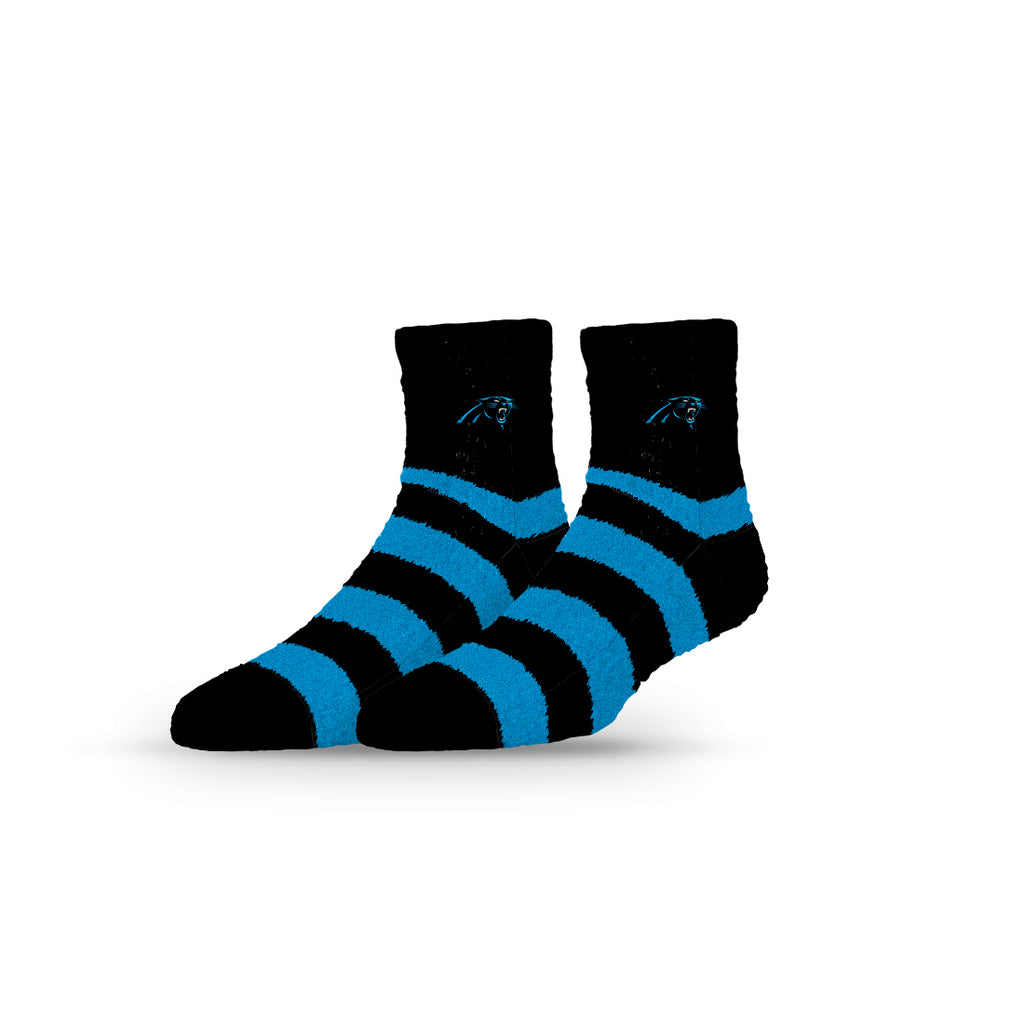 Carolina Panthers | Fuzzy Half Calf Embroidered | Stripe | N02800281ML