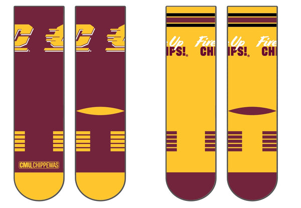 Central Michigan University | Premier Knit Crew | NCAA 2 Pack | N02676339ML