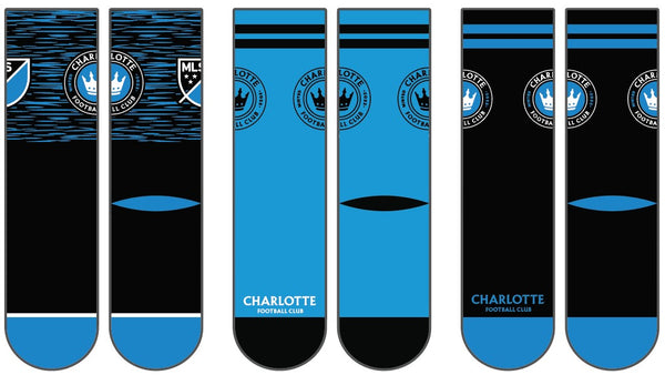 Charlotte FC  | Economy Knit Crew | MLS 3 Pack | N02324137ML