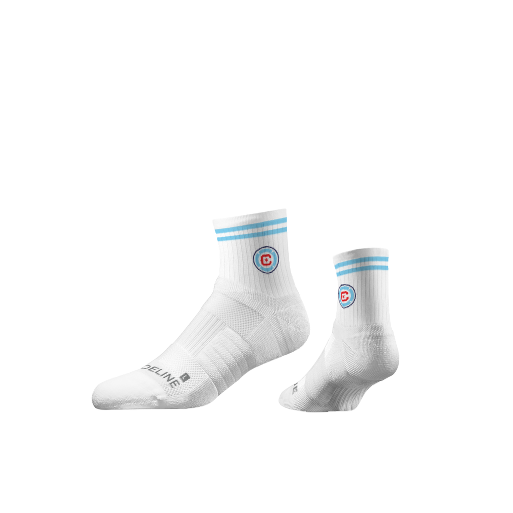 Chicago Fire FC | Half Calf Knit | Primary Logo White | N02622065ML