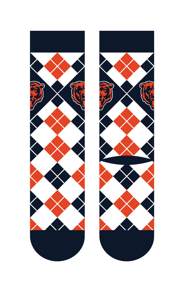 Chicago Bears | Business Knit Crew | Argyle | N02670998ML