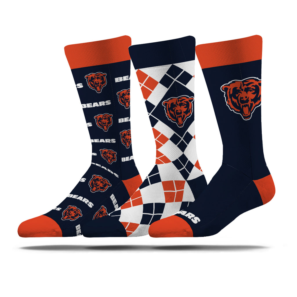 Chicago Bears | Business Knit Crew | NFL 3 Pack | N02670994ML