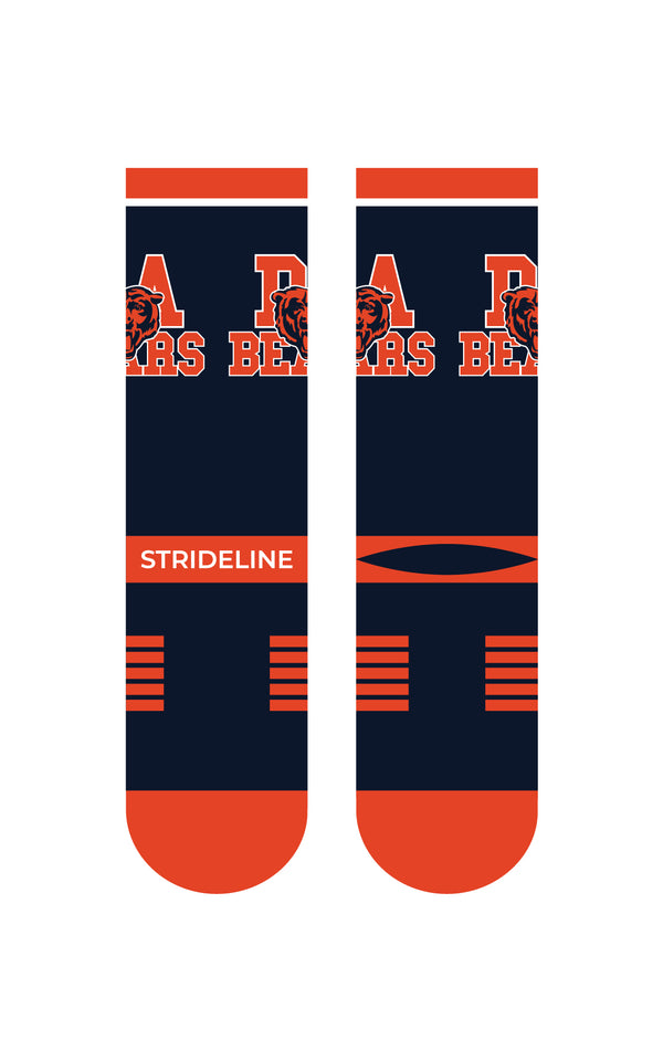 Chicago Bears | Premium Knit Crew | Fan Logo | Navy | N02413641ML