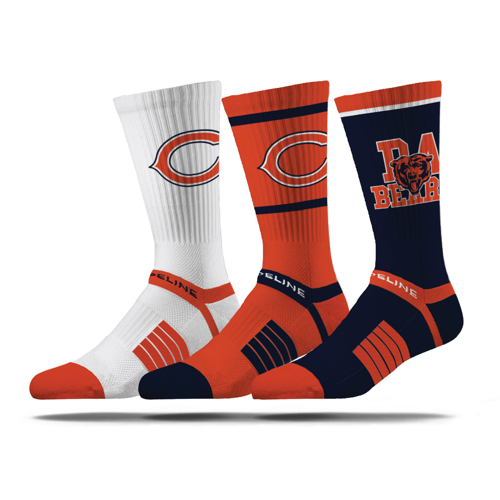 Chicago Bears | Premium Knit Crew | NFL 3 Pack Box | N02414549ML