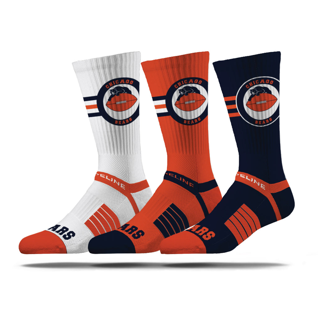 Chicago Bears | Premium Knit Crew | NFL Retro 3 Pack | N02650494ML